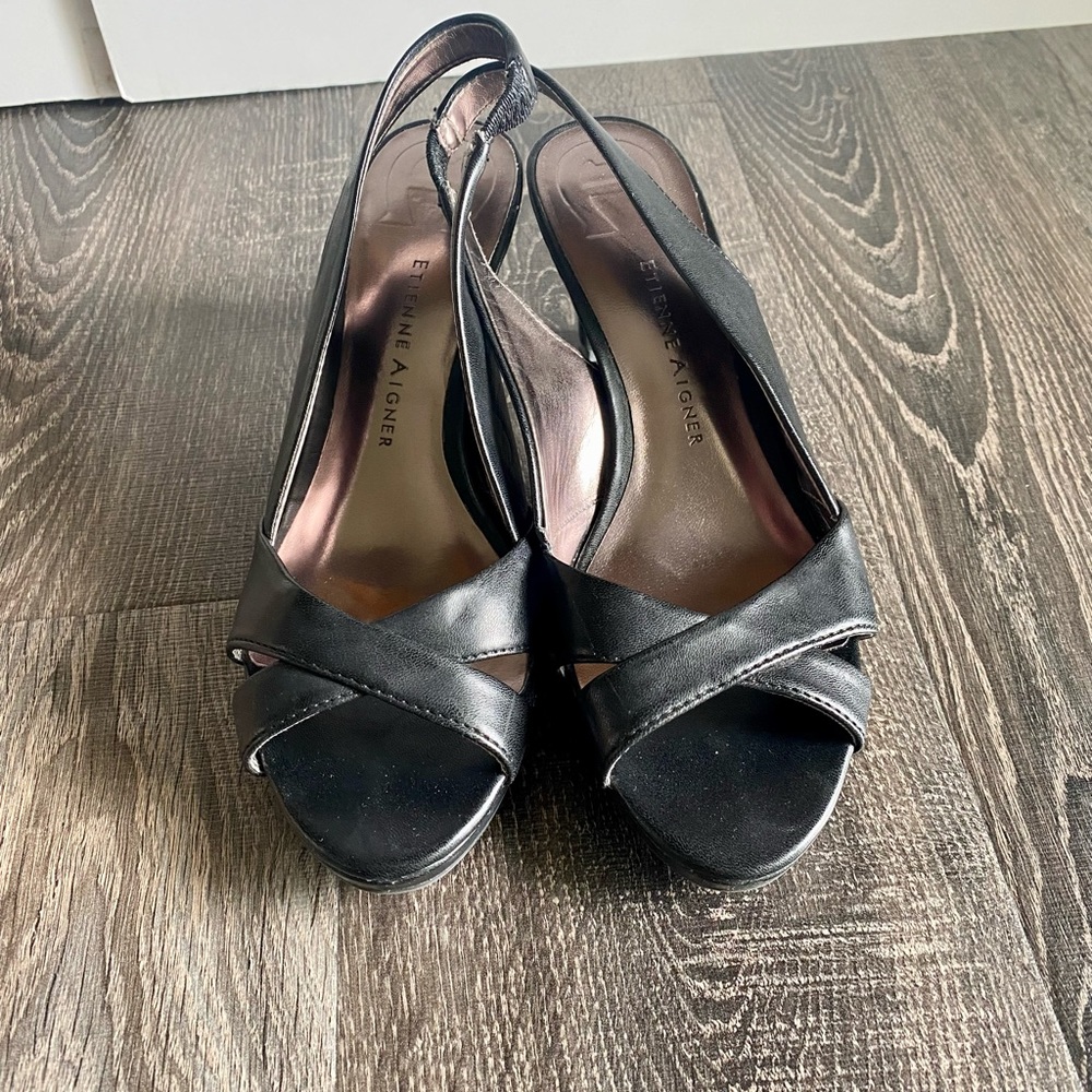 Etienne Aigner Ophelia slingback heels